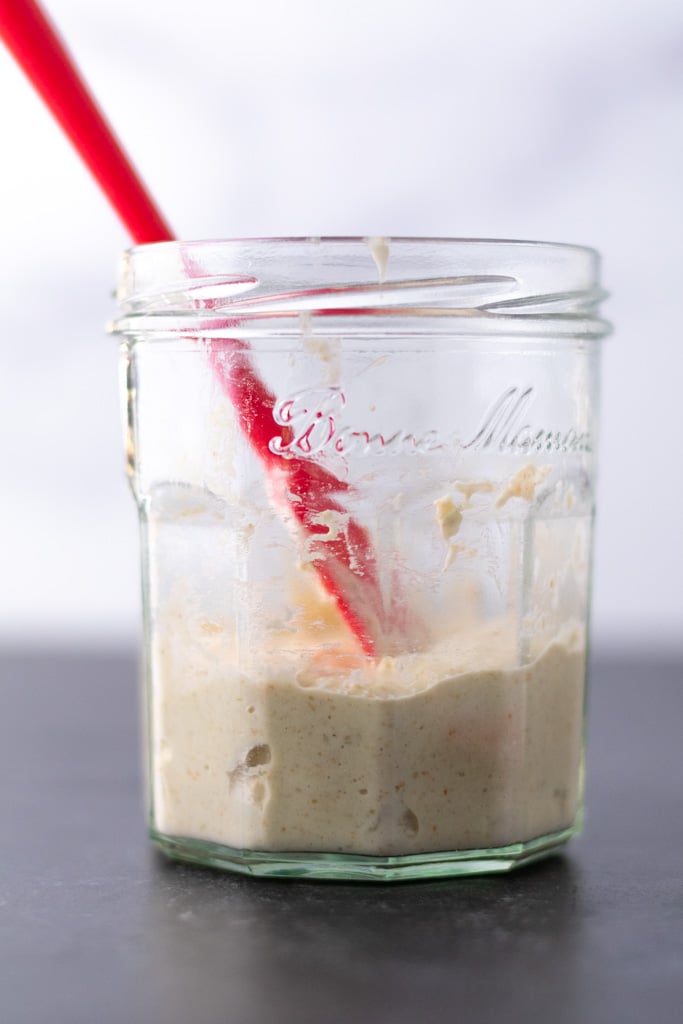 Picture of small jar of levain