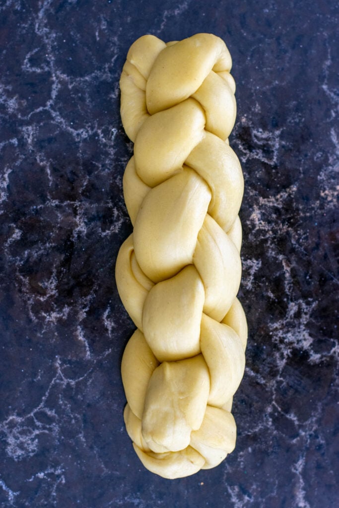 Challah braiding 21