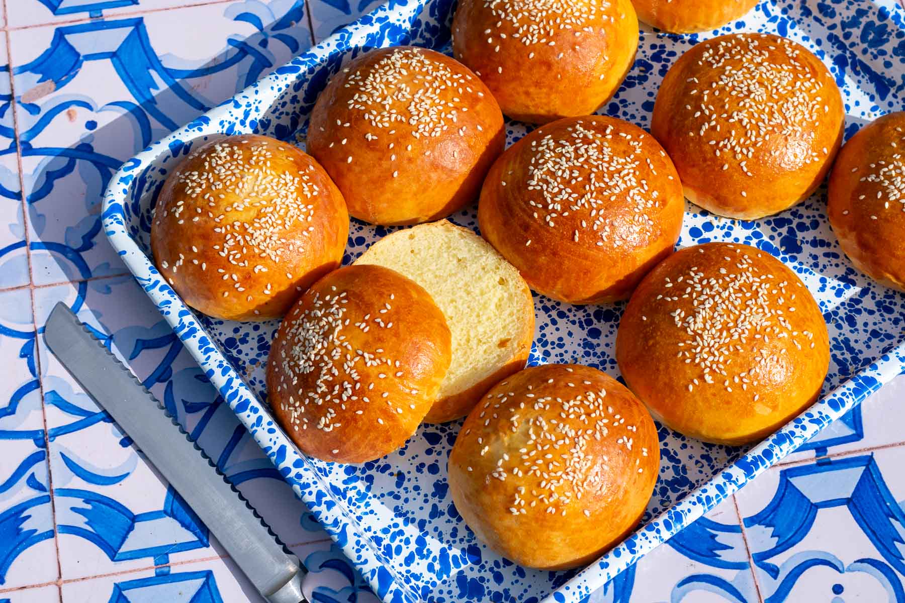 Sourdough Brioche Hamburger Buns [Soft & Fluffy!] – Sourdough Brandon