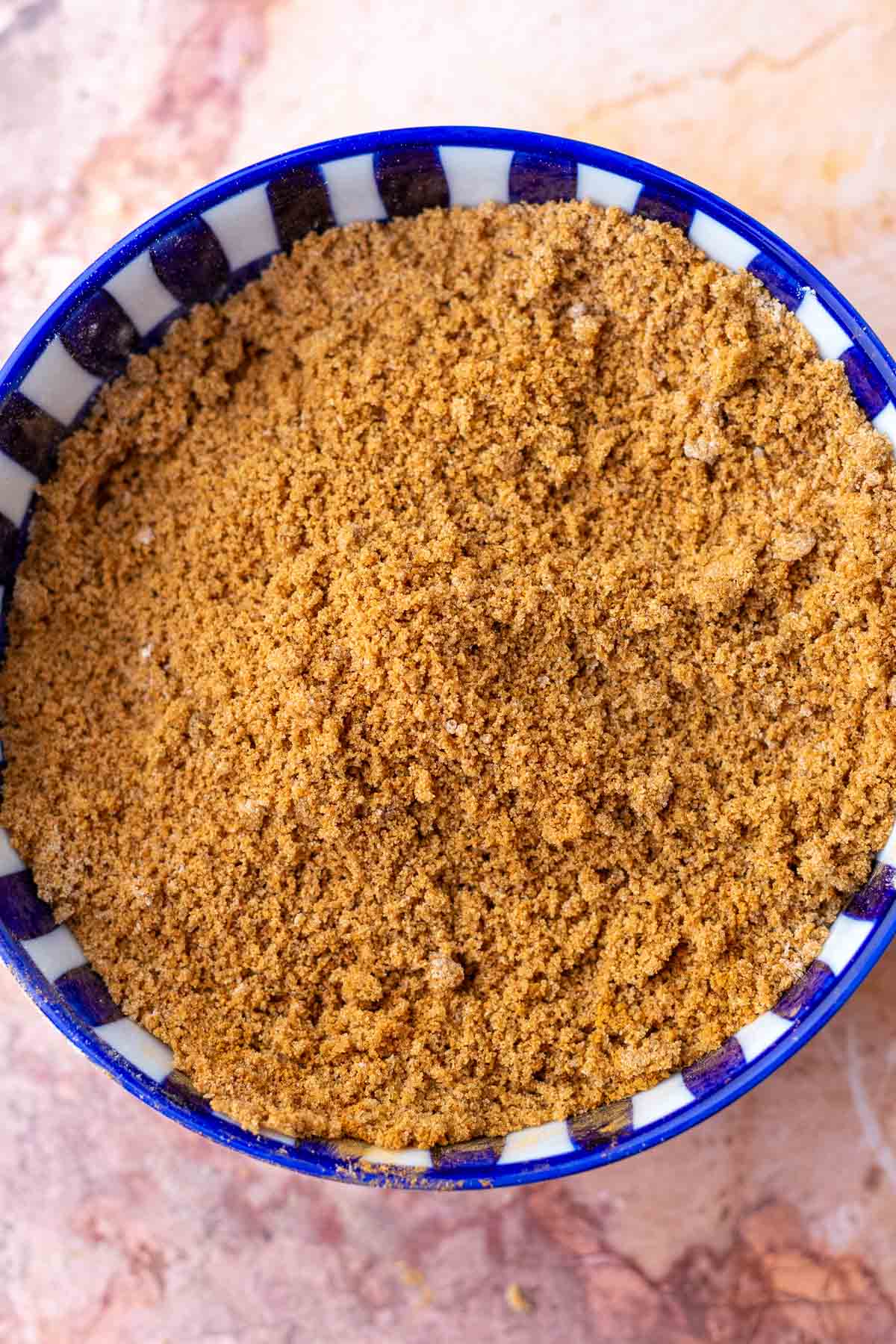 Cinnamon swirl bread filling in a bowl.