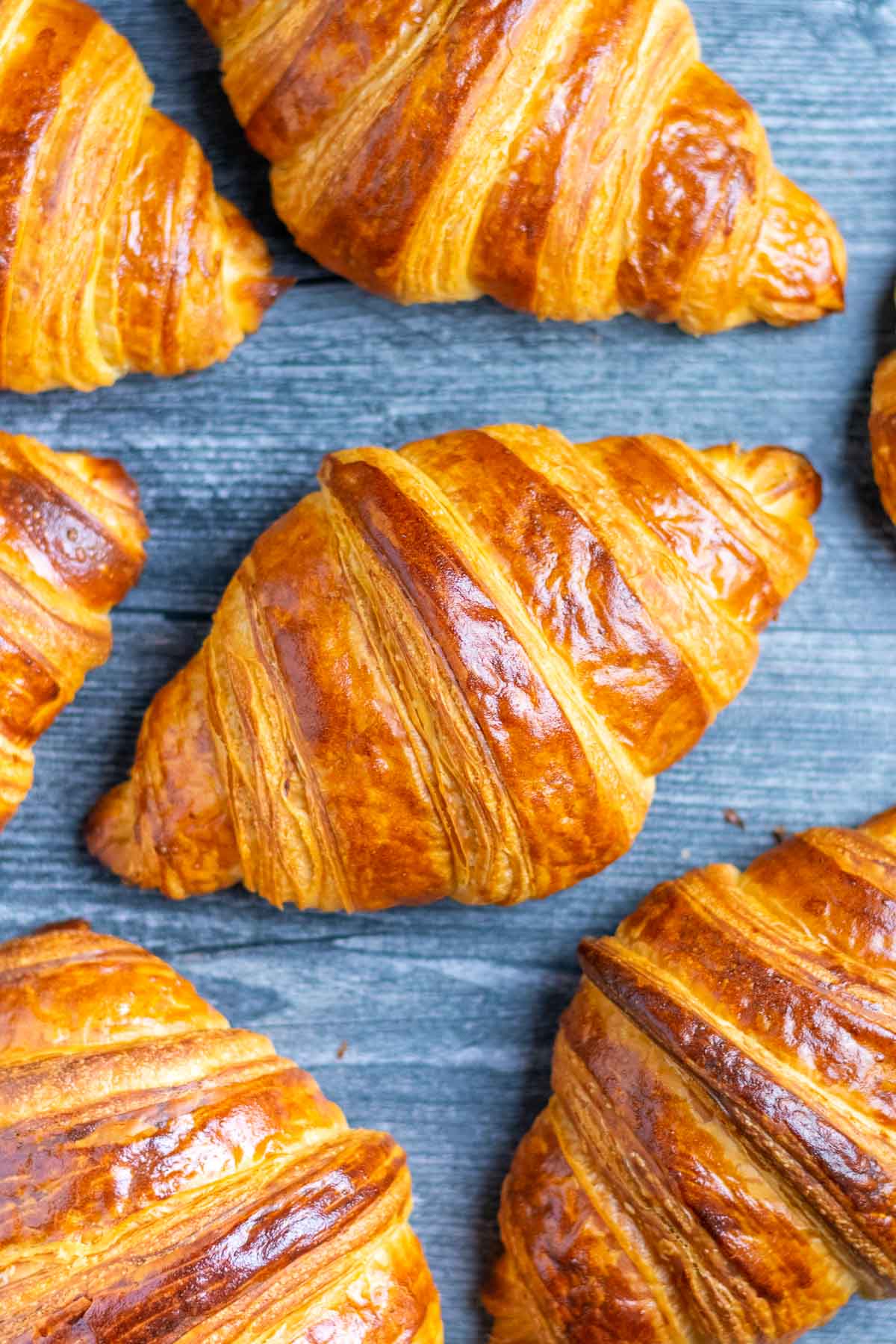 Sourdough croissants.